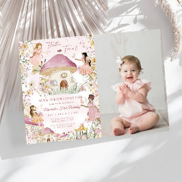 マジカルフェアリーフローラガーデンピクシーガールズ誕生日 招待状