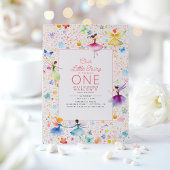 マジカルフェアリーフローラガーデンピクシーガールズ誕生日 招待状