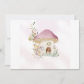 マジカルフェアリーフローラガーデンピクシーガールズ誕生日 招待状 (裏面)