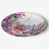 マジカルフェアリーランドパーティープレート ペーパープレート (アングル)