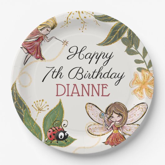 マジカルフェアリー紙プレート ペーパープレート (正面)