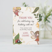 マジカルフェアリー誕生日サンキューカード サンキューカード (スタンド正面)