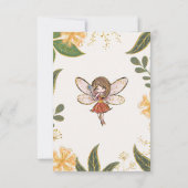 マジカルフェアリー誕生日サンキューカード サンキューカード (裏面)