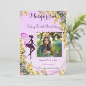 マジカルフェアリー誕生日 招待状 (スタンド正面)