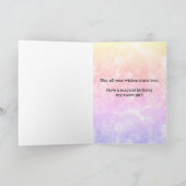 マジカルフェアリー6th誕生日 カード (内部)