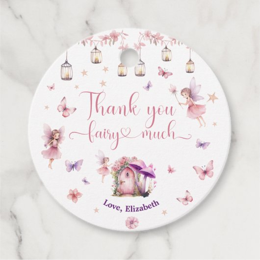 マジカルフォレストフェアリーフローラガーデン誕生日 フェイバータグ (正面)