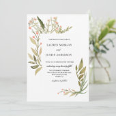 マジカルフォレストフローラ結婚式招待状 招待状 (スタンド正面)