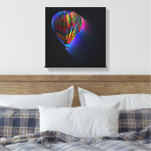 マジカルフライト抽象芸術ドリームデジタルアート キャンバスプリント (インサイチュ (寝室))