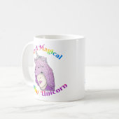 マジカルフラフィンユニコーンマクラシックグ コーヒーマグカップ (正面左)