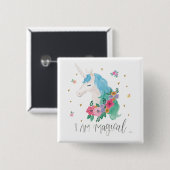 マジカルフレンドIV |私は魔法だ 缶バッジ (正面&裏面)