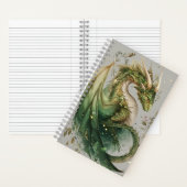 マジカルフローラつる植物グリーンドラゴンジャーナル ノートブック (内側)