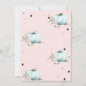 マジカルフローラパンプキンスターズ誕生日 招待状 (裏面)