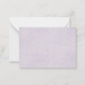 マジカルフローラフェアリープリンセス感謝していユー ノートカード (裏面)