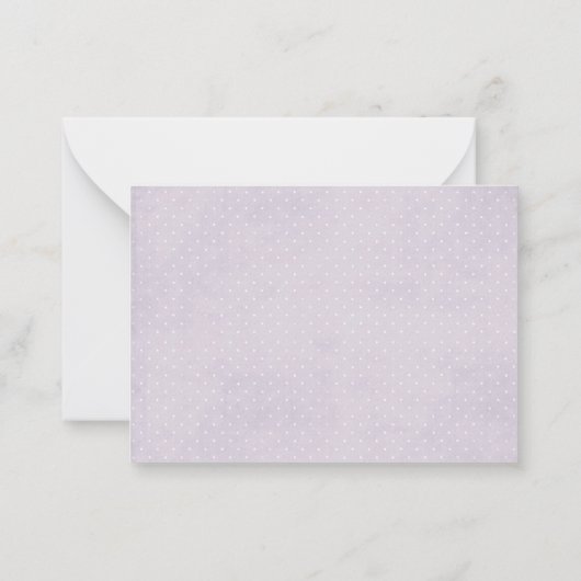 マジカルフローラフェアリープリンセス感謝していユー ノートカード (裏面)