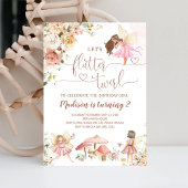 マジカルフローラフェアリープリンセス誕生日 招待状