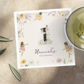 マジカルフローラフェアリー誕生日 スタンダードカクテルナプキン