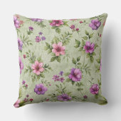 マジカルブルーハートパターン装飾用クッション クッション (裏面)