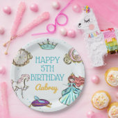 マジカルプリンセスフェアユタレパーティー紙プレート ペーパープレート (パーティー)