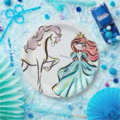 マジカルプリンセスフェアユタレパーティー紙プレート ペーパープレート (パーティー)