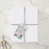 マジカルプリンセスフェアリーテイラービーフサンキューユユーラベル ギフトタグ (より糸付き)