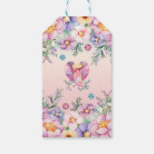 マジカルプリンセス城誕生日ギフトラベル ギフトタグ (裏面)