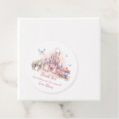 マジカルプリンセス城誕生日メッセージカード フェイバータグ (インサイチュ)