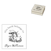 マジカルベビーユニコーントースツール&蝶ブック ラバースタンプ (押印)