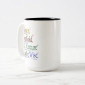 マジカルホレス引用文15oz.2トーンのマグカップ ツートーンマグカップ (正面左)