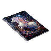 マジカルホワイトホースファンタジーアート ノートブック (右側)
