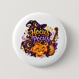 マジカルホーカスポーカスの魔法使いハロウィンボタン 缶バッジ