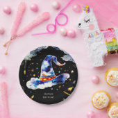 マジカルボホエンチャントウィザード誕生日 ペーパープレート (パーティー)