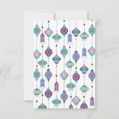 マジカルボホモロッコランタン結婚式招待状 招待状 (裏面)