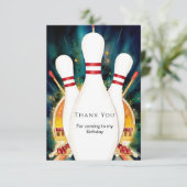 マジカルボーホーゲームボウリングバースデー サンキューカード (スタンド正面)