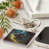 マジカルマウンテンサイクリングアドベンチャートレイルシーン キーホルダー (正面右)