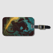 マジカルマウンテンサイクリングアドベンチャートレイルシーン ラゲッジタグ (正面横)