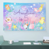 マジカルマーキャットテーマバナー4 ft X 6 ft 横断幕 (トレードショー)