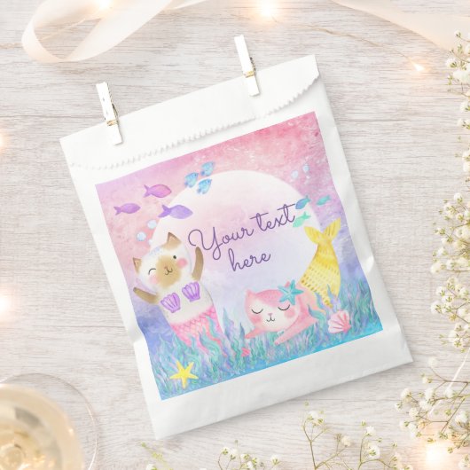 マジカルマーキャット紙フリットバッグ フェイバーバッグ (クリップ留めされた状態)