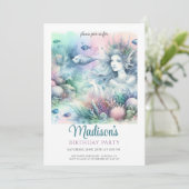 マジカルマーメイドガールズウォーター誕生日 招待状 (スタンド正面)