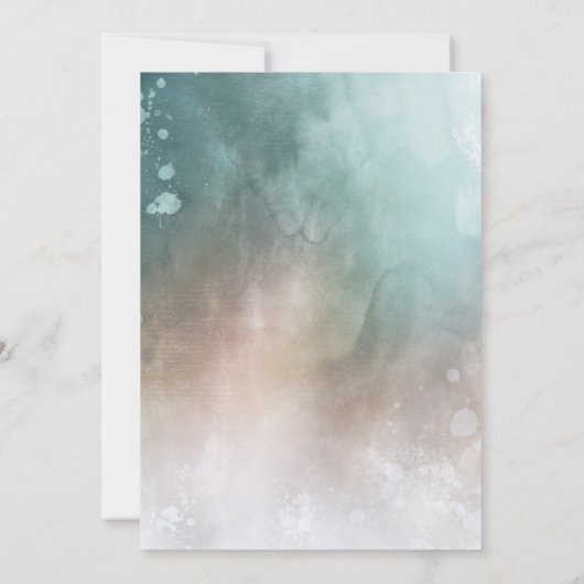 マジカルマーメイドガールズ誕生日 招待状 (裏面)