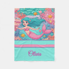 マジカルマーメイドブランケット フリースブランケット
