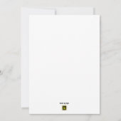 マジカルマーメイド誕生日招待状 招待状 (裏面)