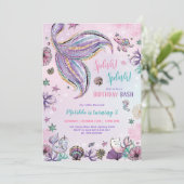 マジカルマーメイド アンダーザシー バースデーパーティー 招待状 (スタンド正面)