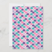 マジカルマーメイド アンダーザシー バースデーパーティー 招待状 (裏面)