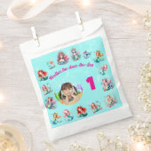 マジカルマーメイド アンダーザシー 1歳誕生日写真 フェイバーバッグ (クリップ留めされた状態)