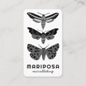 マジカルミスティック3蛾エステティシャン美しいサロン 名刺 (正面)