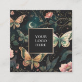 マジカルミッドナイトガーデンスクエアビジネスカード スクエア名刺 (正面)