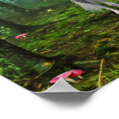 マジカルミーティング – ユニコーンファンタジーアートプリント ポスター (角)