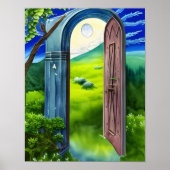 マジカルメドウポータルアートプリント ポスター (正面)
