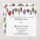 マジカルモロッコランタン結婚式招待状 招待状 (正面/裏面)