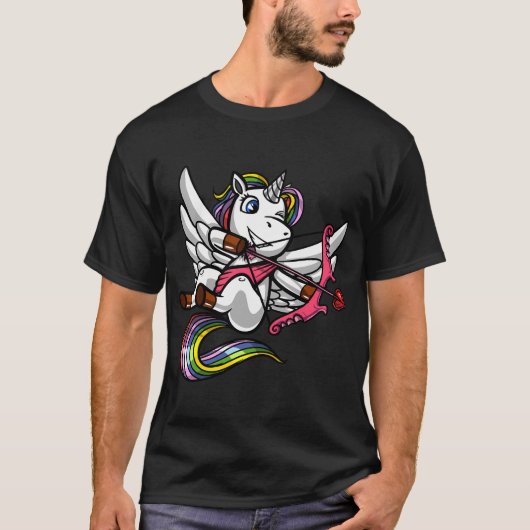 マジカルユニコーンのキューピッド Tシャツ (正面)